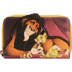 Loungefly Disney Lion King Villains Scene Scar Zip Around Wallet