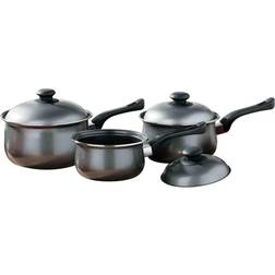 Premier Housewares Interiors Ph Carbon Steel, Bakelite Cookware Set 3 Parts