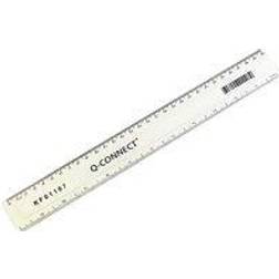 Q-CONNECT 300mm Clear Ruler Ref KF01107