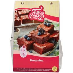 Funcakes Brownies GLUTENFRI - Bage Mix, 500g