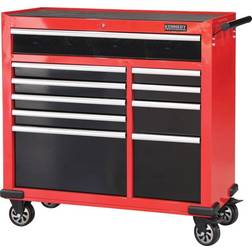 10-Drawer XL Heavy Duty Cabinet with Caster Wheels and Side Handle