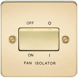 Knightsbridge Flat Plate 10AX 3 Pole Fan Isolator