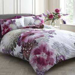 Laurence Llewelyn-Bowen Mayfair Lady Duvet Cover Purple, White, Pink