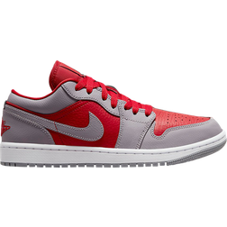 Nike Air Jordan 1 Low SE W - Gym Red/Black/White/Cement Grey