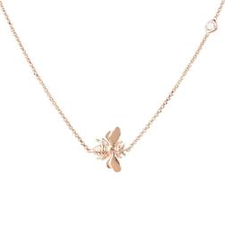 Queen Bee Necklace Rosegold