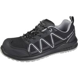 grafters Mens Safety Trainers (12 UK) (Black/Grey)