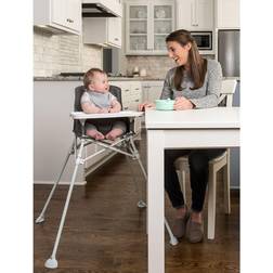 Regalo My Portable High Chair with Tray, Gray