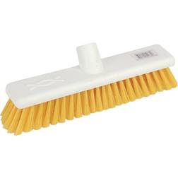 Jantex Hygiene Broom Soft Bristle Yellow