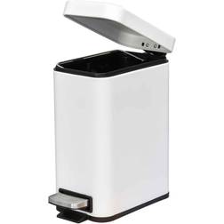 Homcom 5L Steel Waste Trash Can Pedal