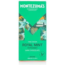 Montezuma´s Royal Mint 74% Cocoa Dark Chocolate with Peppermint