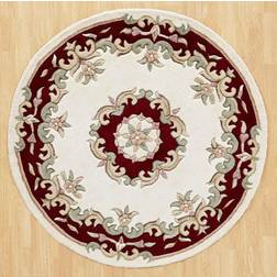 Oriental Weavers Royal Aubusson Circular rugs Cream White, Red, Blue