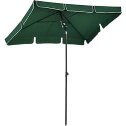 OutSunny Aluminium Umbrella Parasol Patio Tilt