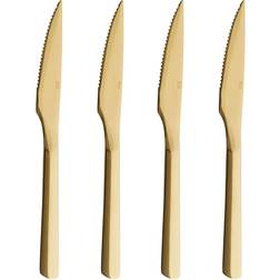 Aida Raw steak knife 4-pack Gold Knife Set