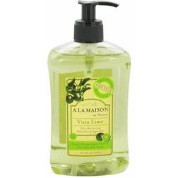 A la Maison de Provence Liquid Soap for Hand & Body Yuzu Lime 16.9 Oz 500ml