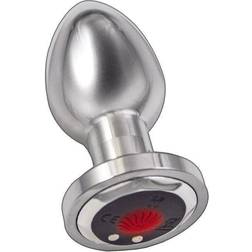 Nasstoys Ass Sation Remote Vibrating Butt Plug Silver