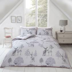 MCU Rapport Sherwood Woodland Edge Duvet Cover Grey (200x)