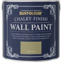 Rust-Oleum Chalky Finish In Sage Wood Paint Green