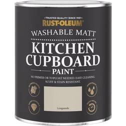 Rust-Oleum Chalky Kitchen Cupboard Paint Longsands Wood Paint 0.75L