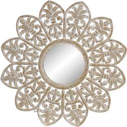 Dkd Home Decor Flower Wall Mirror 89cm