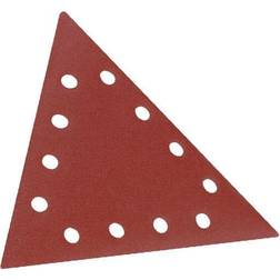 Scheppach Set of 10 abrasive triangles 180 grain 7903800605