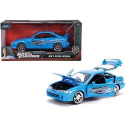 Jada Fast & Furious 1:24 Mia's Acura Integra Type-R Die-cast Car, Toys for Kids and Adults