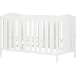 South Shore Angel Baby 3-in-1 Convertible Crib White Night Light