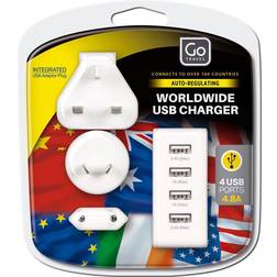 Go Travel Worldwide USB Charger