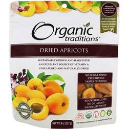 Organic Traditions Dried Apricots, 8 227