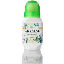 Crystal Body Deodorant, Natural Deodorant Roll-On, Vanilla Jasmine, 66ml