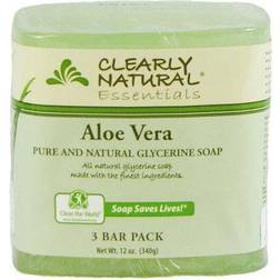 Clearly Natural Essentials Glycerin Bar Soap Aloe Vera 4