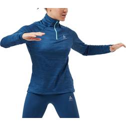 Odlo Run Easy Warm Half Zip T-shirt Woman