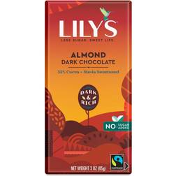 Lily's Almond Dark Chocolate 85.05g