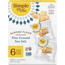 Fine Ground Sea Salt Almond Flour Crackers 138g