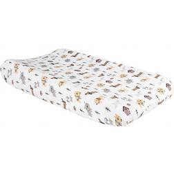 Trend Lab 100% Cotton Soft Diaper Changing Pad Cover White