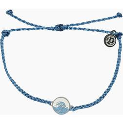 Pura Vida Make Waves Bracelet - Silver/Blue