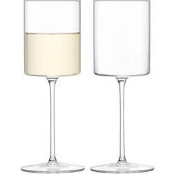 LSA International Otis White Wine Glass 24cl 2pcs