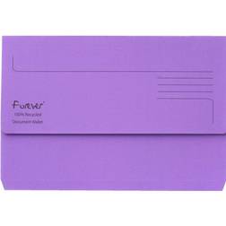 Exacompta Forever Document Wallet Manilla Foolscap Bright