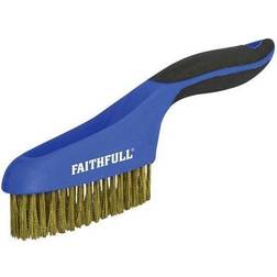 Faithfull FAISB164SB Scratch Brush Soft Grip