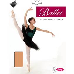 Silky Girls Dance Ballet Tights Convertible (1 Pair) (11-13 Years) (Black)