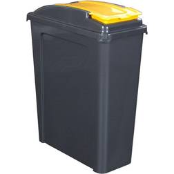 Wham Zoro Select - Lift Top Yellow Recycling Bin