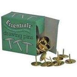 Essentials Brass Drawing Pins 11mm (1000 Pack) 34241