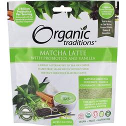 Organic Traditions Matcha Latte with Probiotics 5.3