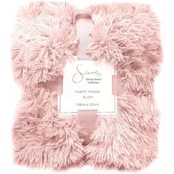 Sienna Luxury Fluffy Blankets Pink