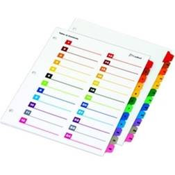 Cardinal OneStep 24 Tab Binder Dividers for 3 Ring