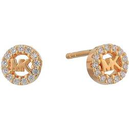 Michael Kors Pave Logo Studs