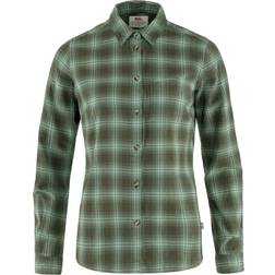 Fjällräven Women's Övik Flannel Shirt Shirt L, olive