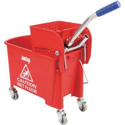 Kentucky Red Mop Bucket and Wringer 20Ltr