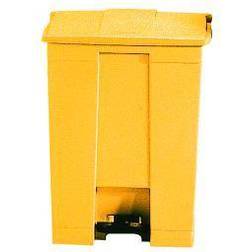 VFM 30.5L Step-On Container Yellow 324301 SBY11411