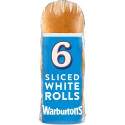 Warburtons Sliced White Sandwich Rolls
