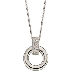 Fiorelli Pave Organic Donut Hoop Pendant P4895C